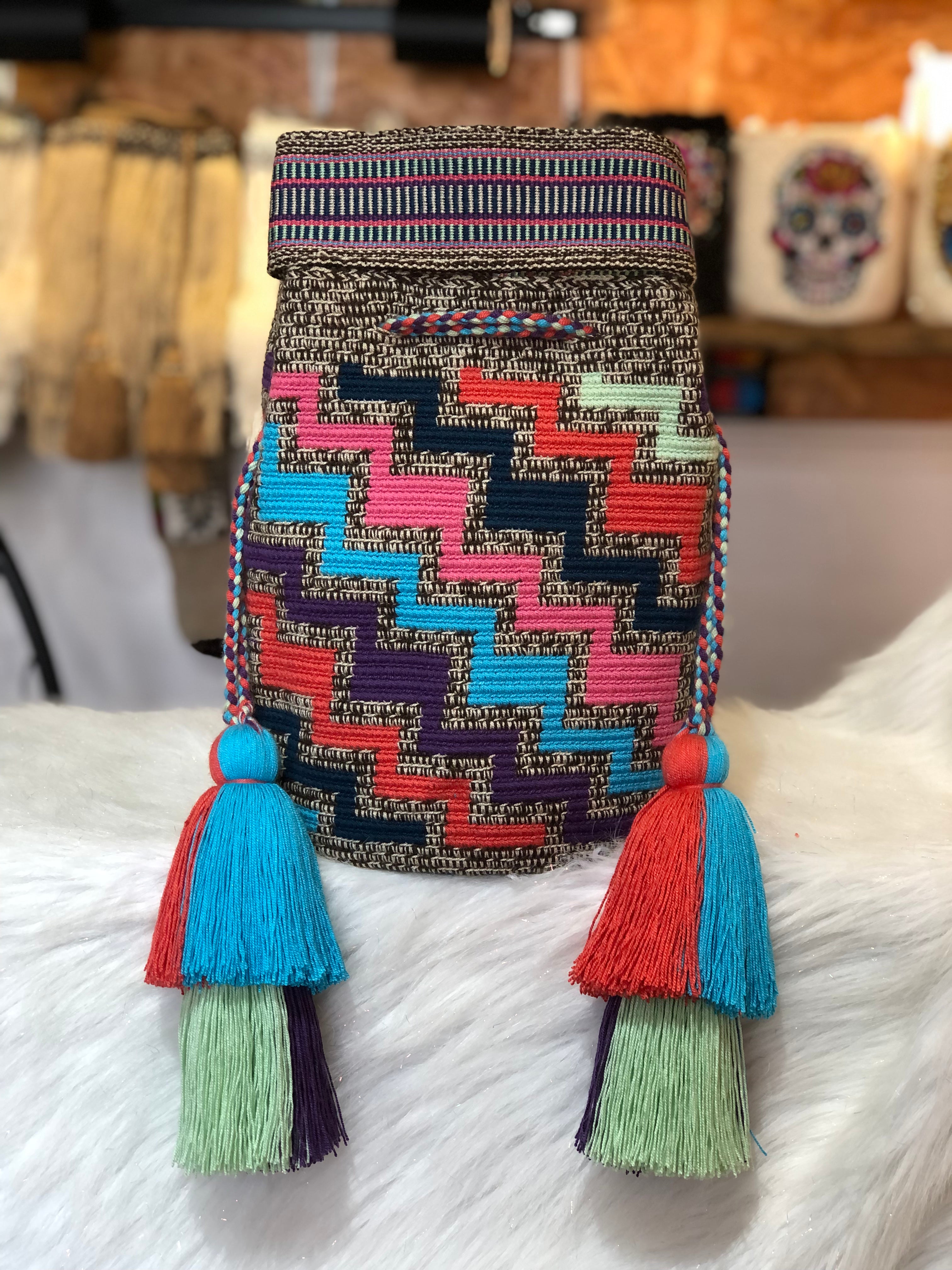 Wayuu design bells 29x29