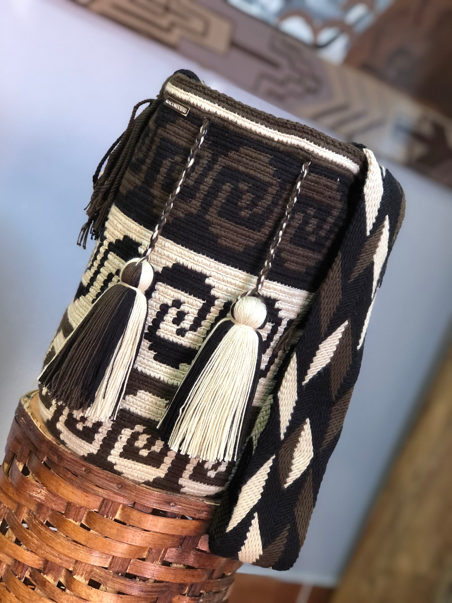 Wayuú Diseño Grande tradicional 29x29