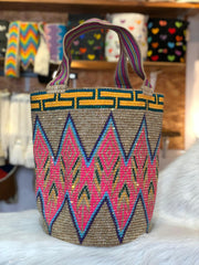 Backpack with stones 40x35