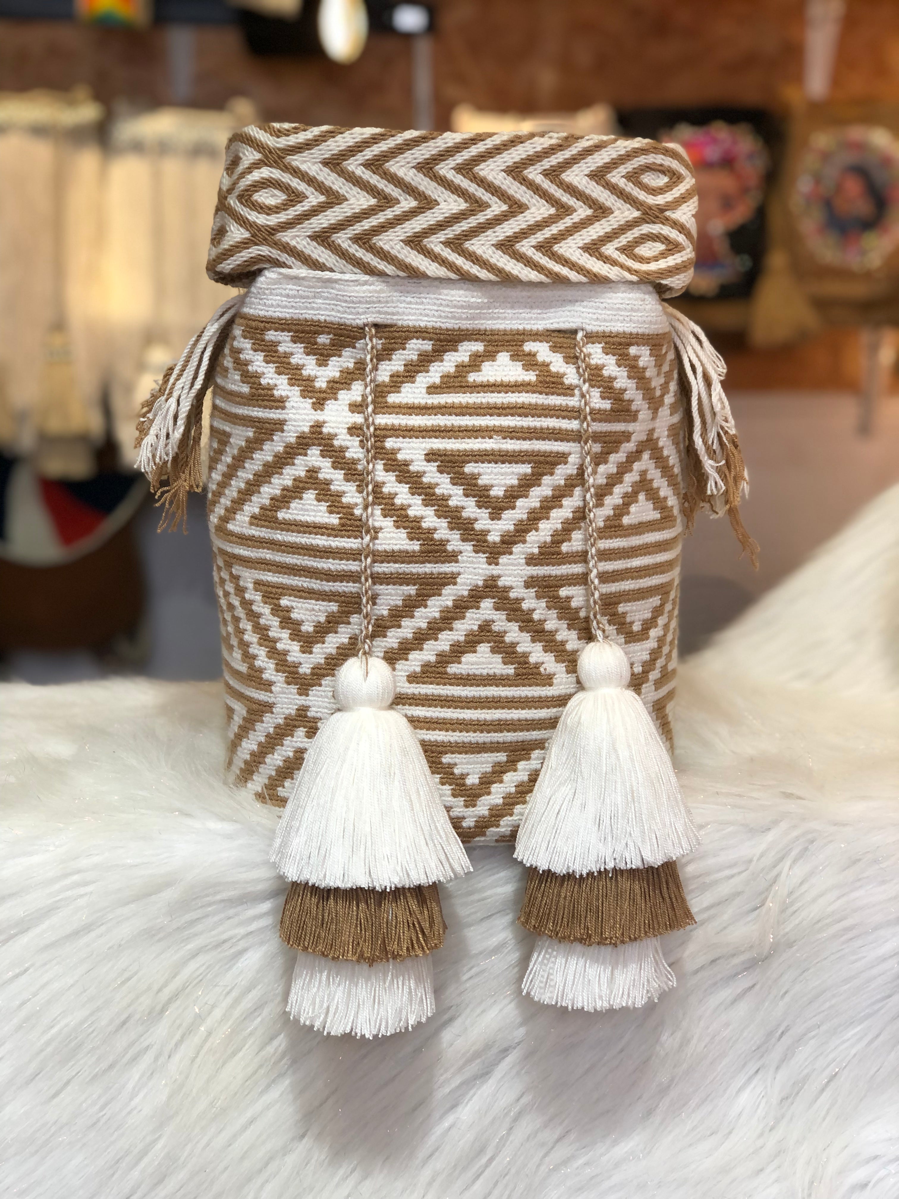 Wayuu design bells 29x29