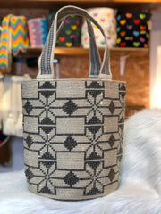 Backpack with stones 40x35